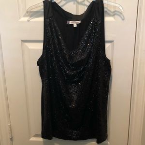 Sparkle sleeveless top, size 3x